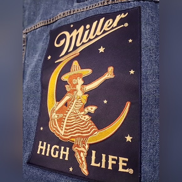 Miller High Life x Levi's Denim Trucker Jacket (new with tags) - Picture 8 of 12